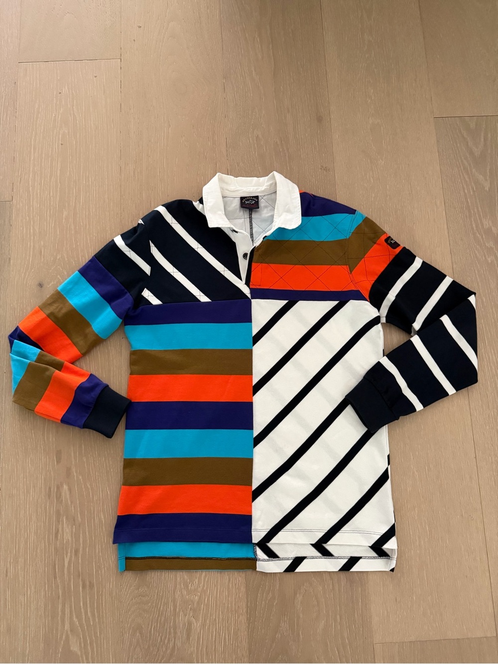 Paul & Shark x Nick Wooster rugby shirt